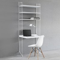 Bureau mural évolutif - Blanc